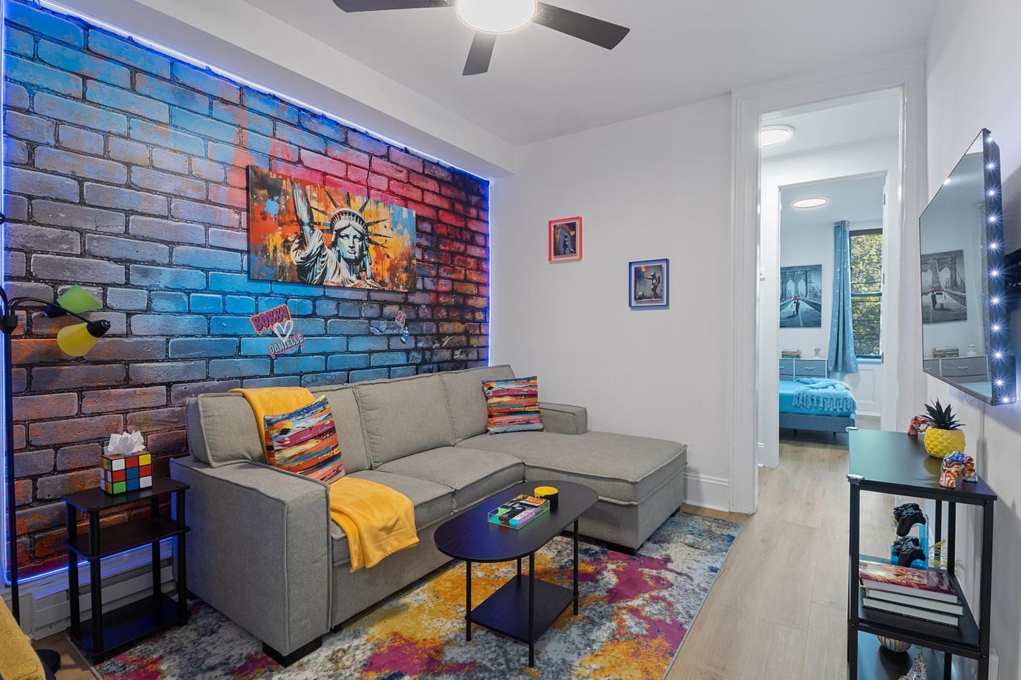 Apartmán Funky & Colorful Urban Getaway, 20 Minutes To Nyc Hoboken Exteriér fotografie
